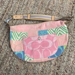 Vintage Coach patchwork bag